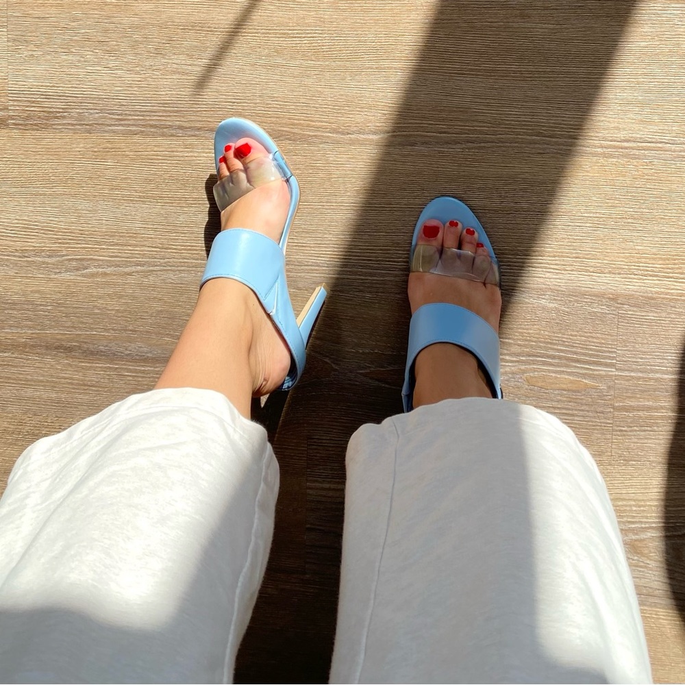 💙Calvin Klein Baby Blue Heels